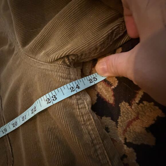 Arrow Blue Jean Co Mens Womens Oversized Corduroy Jacket Fuzzy Warm  Lining Sz L - Picture 4 of 6